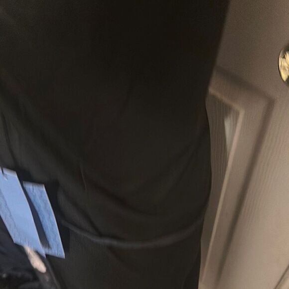 Simply vera Vera   wang Floral Black and Blue Dress with defects nwt pictured - Picture 6 of 9